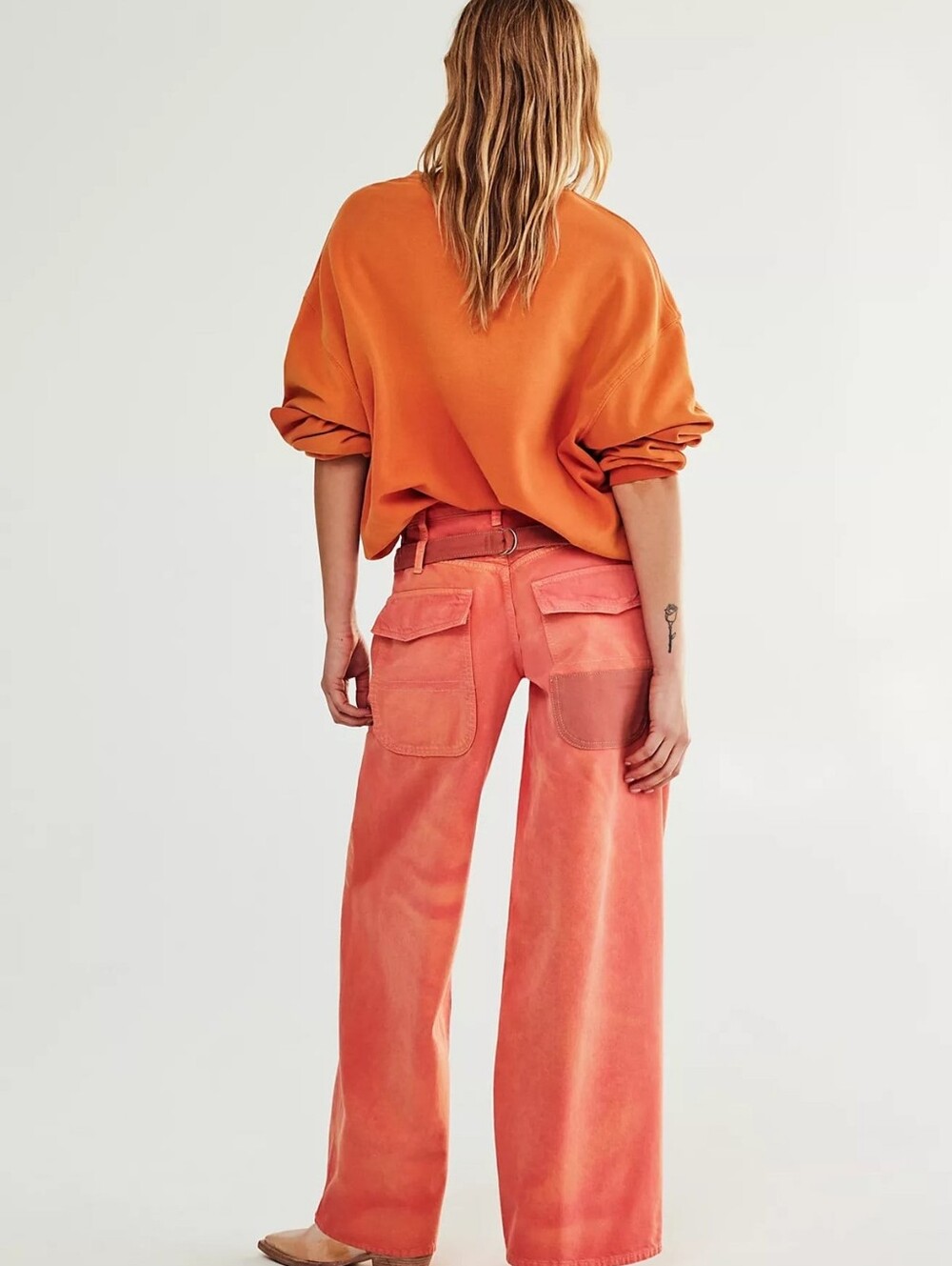 We The Free Waterfalls Baggy Wide-Leg Jeans